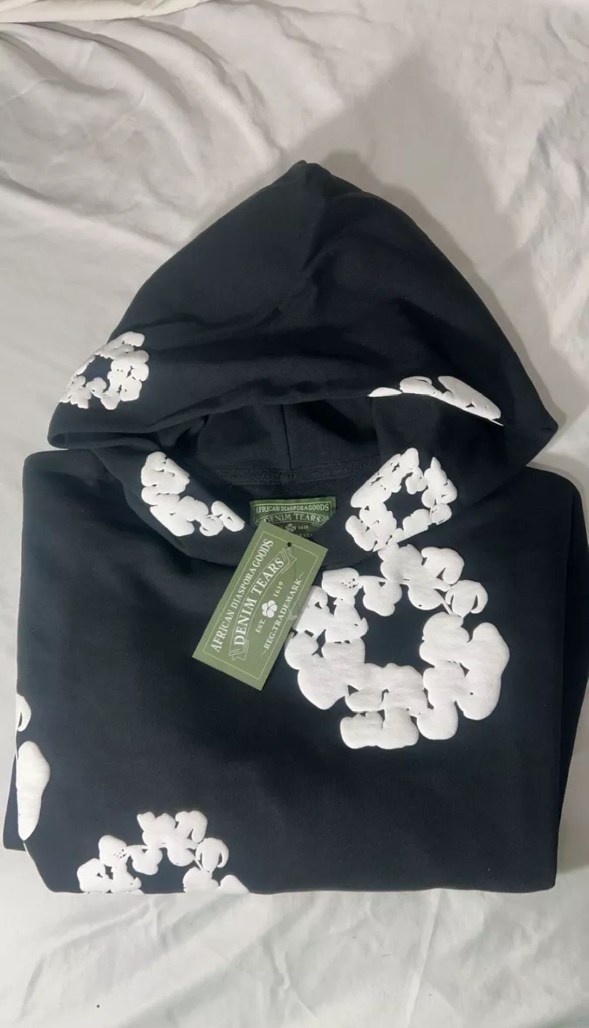 Denim Tears Black&White Hoodie All Sizes