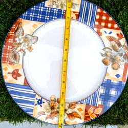 Mikasa Ultima+ Super Strong HK703 Country Circle - 12 inch Large Plate