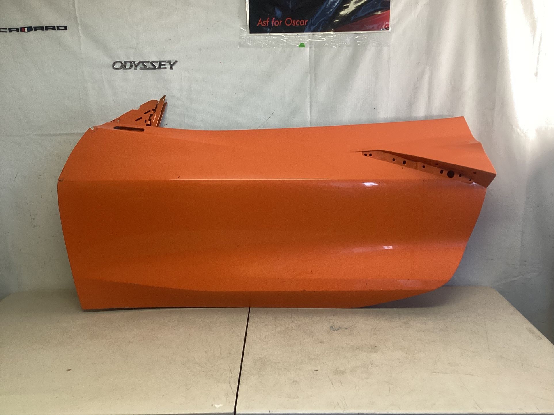 2020-2025 CHEVROLET CORVETTE DOOR SHELL LEFT DRIVER SIDE LH USED OEM