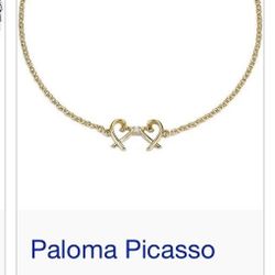 Paloma Picasso Double Heart Loving Heart Bracelet 