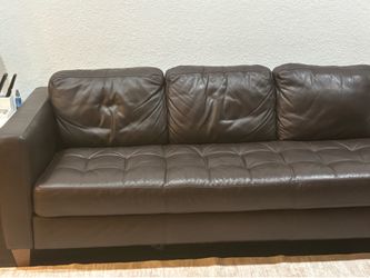 Free leather couch