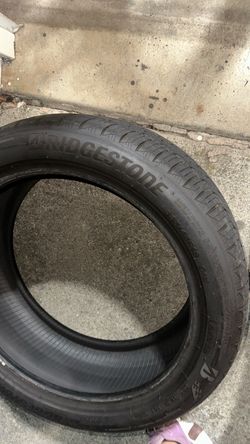 2 Bridgestone tires 225/45R18   91H.  Rft