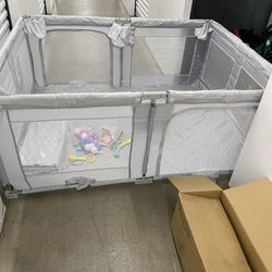Kid Playpen grey New