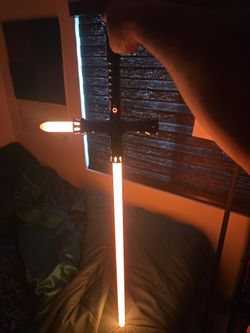 Used Neopixel Crossguard lightsaber