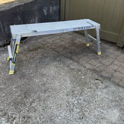 Gorilla Ladder Slim Fold Work Platform 