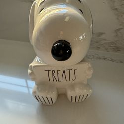 New snoopy cookie jar canister Rae Dunn