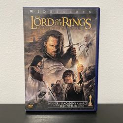 The Lord Of The Rings Return Of The King DVD 2-Disc Widescreen Movie LOTR 2003