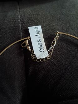Ethel & Myrtle Gold-Tone Bangle Bracelet
