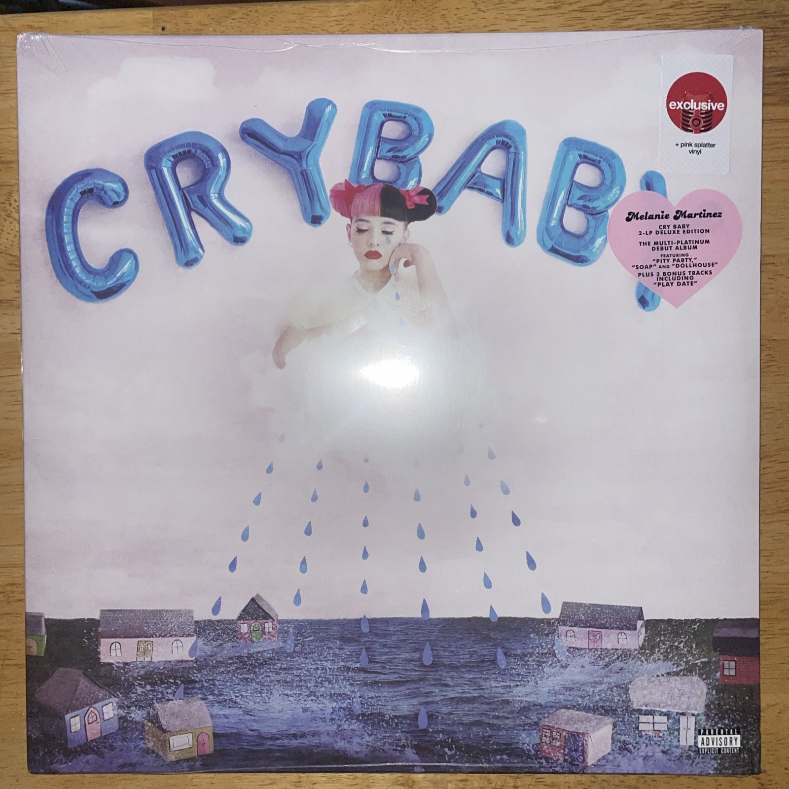 Melanie Martinez Cry Baby Exclusive Limited Pink Splatter Colored Vinyl 2XLP