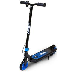 M8TRIX Blue 12v Electric Scooter For Kids Ages 6-12 powered E-Scooter With Speeds of 8 MPH
