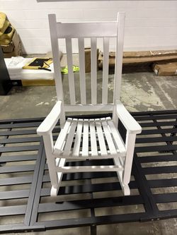Kids white Rocking chair! Brand New!