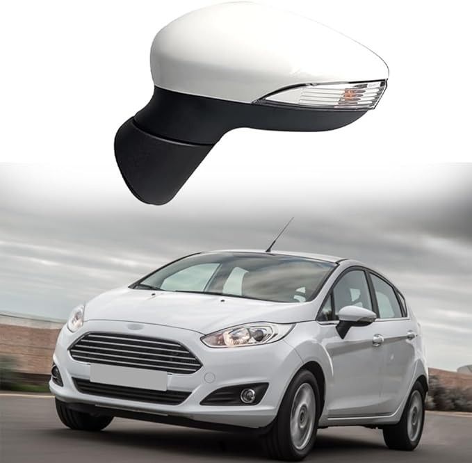 Driver Side Mirror Replacement Fit for 2009-2017 Ford Fiesta for 2008-2012 Ford MK7 MK8 Car
