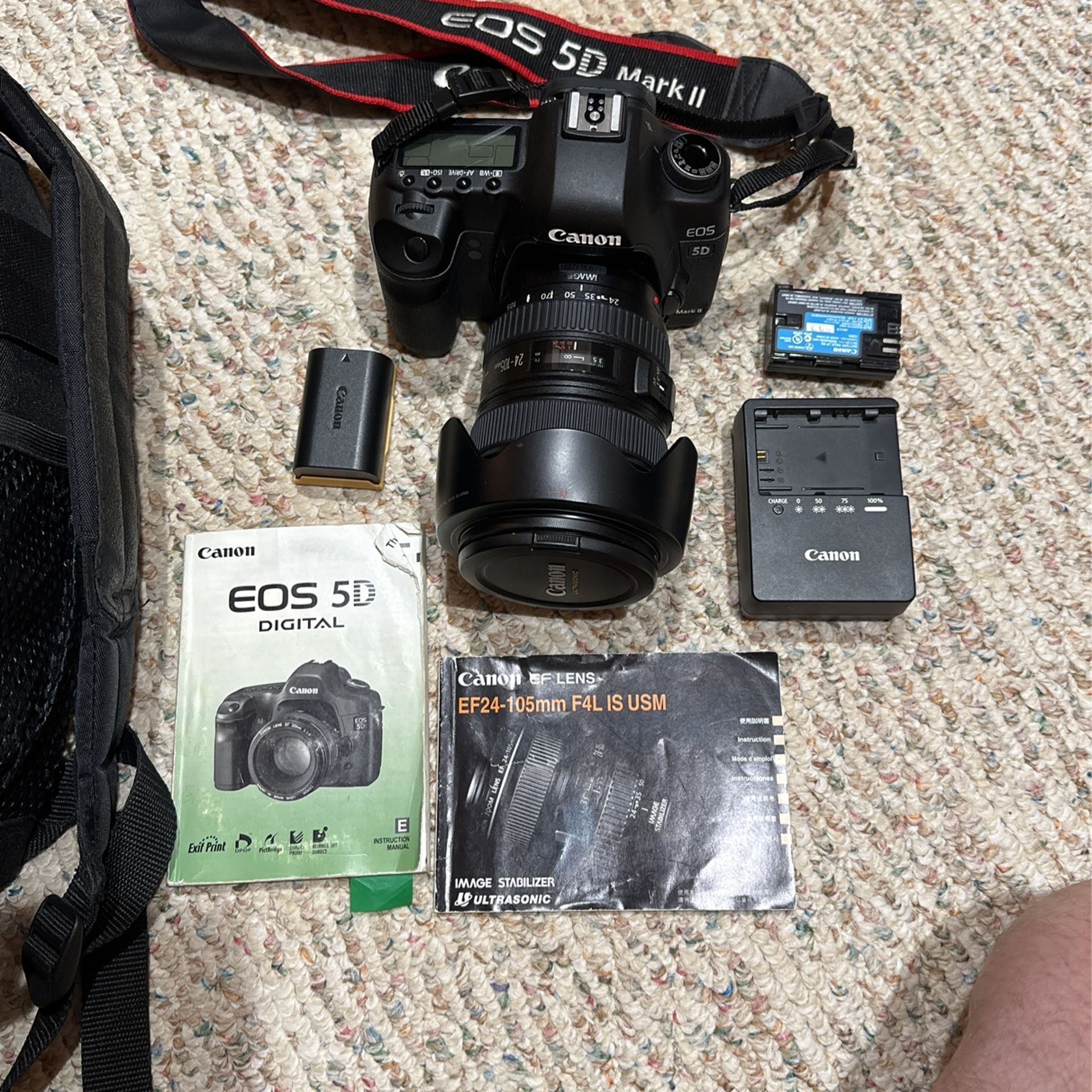 Digital Slr Canon 5d Mark Ii Full Frame Canon EOS-5D Mark II SLR 