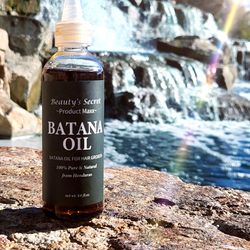 Pure Batana Oil for Hair Growth & Skin Radiance | Cold Pressed and Unrefined | Natural Hair Care from Honduras | Dr. Sebi Recommended