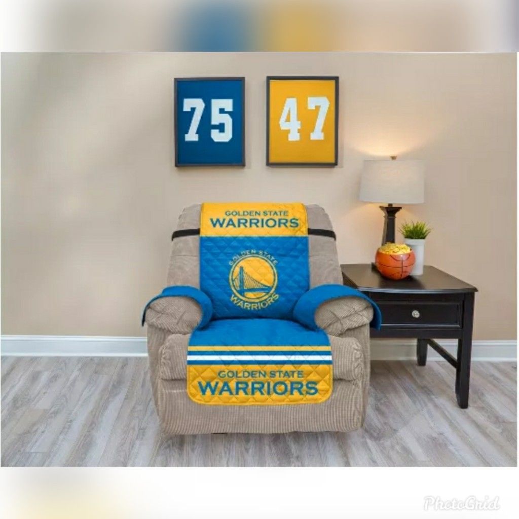 Brand New Golden State Warriors Recliner Protector!!!