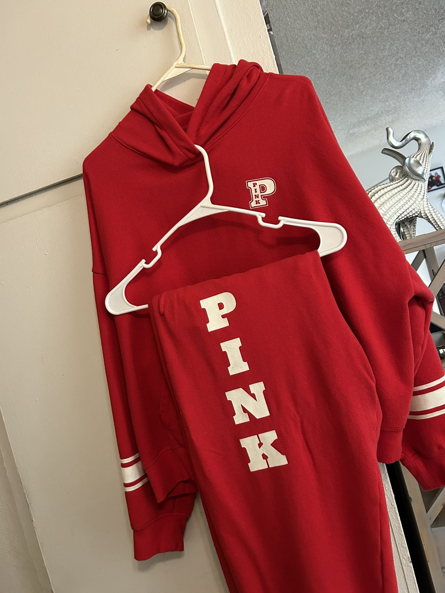 Red, Pink Sweater Set