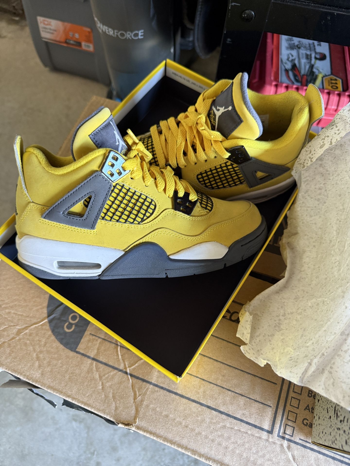 Jordan 4 Retro Lightning 4Y