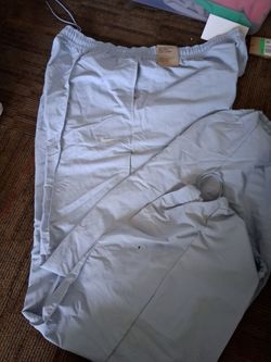 Baby blue Nike pants