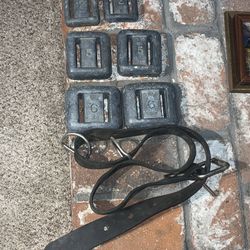 Scuba Weights And Belt 