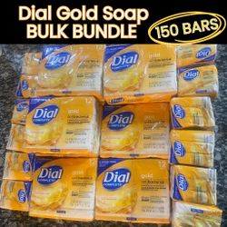 150 Bars Dial Gold Soap - NEW - Bulk Lot - Perfect for Families, Businesses, or Resale