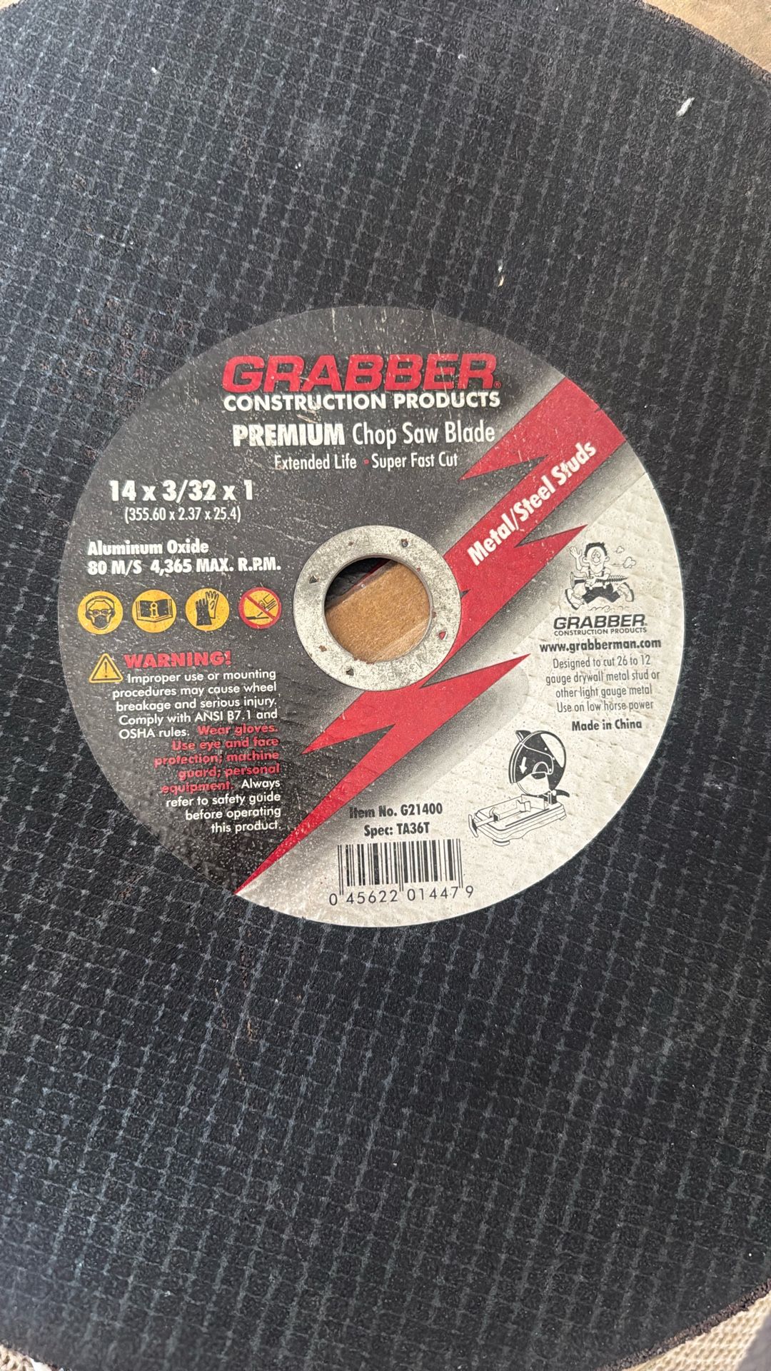 Chop Saw Blades
