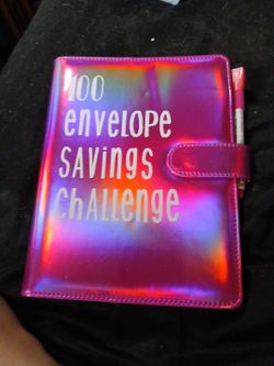 100 envelope savings challenge  book