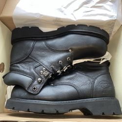 Dickies Men’s Black Steel Toe 6” Work Boots Size 8.5