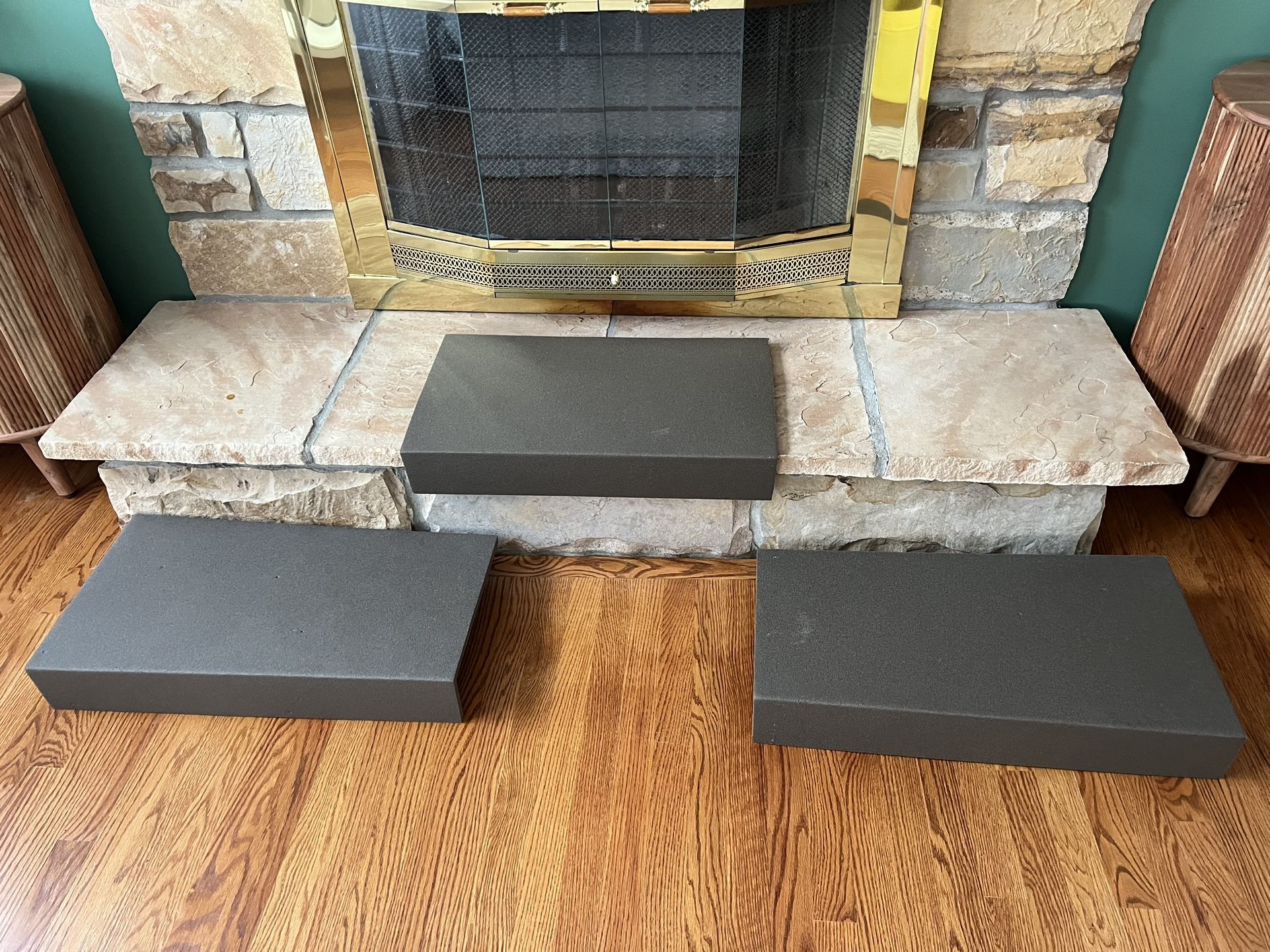 Baby Proofing Fireplace Edge and Corners Cushions