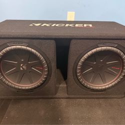 Kicker CompR Dual 12″ Subwoofer