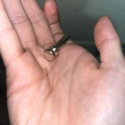 Silver AR15 Takedown Pin Custom Anodized Extended