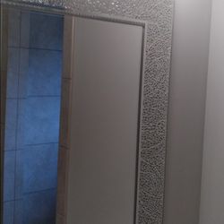 Mercury Glass Bathroom Mirror. $20 A Piece.