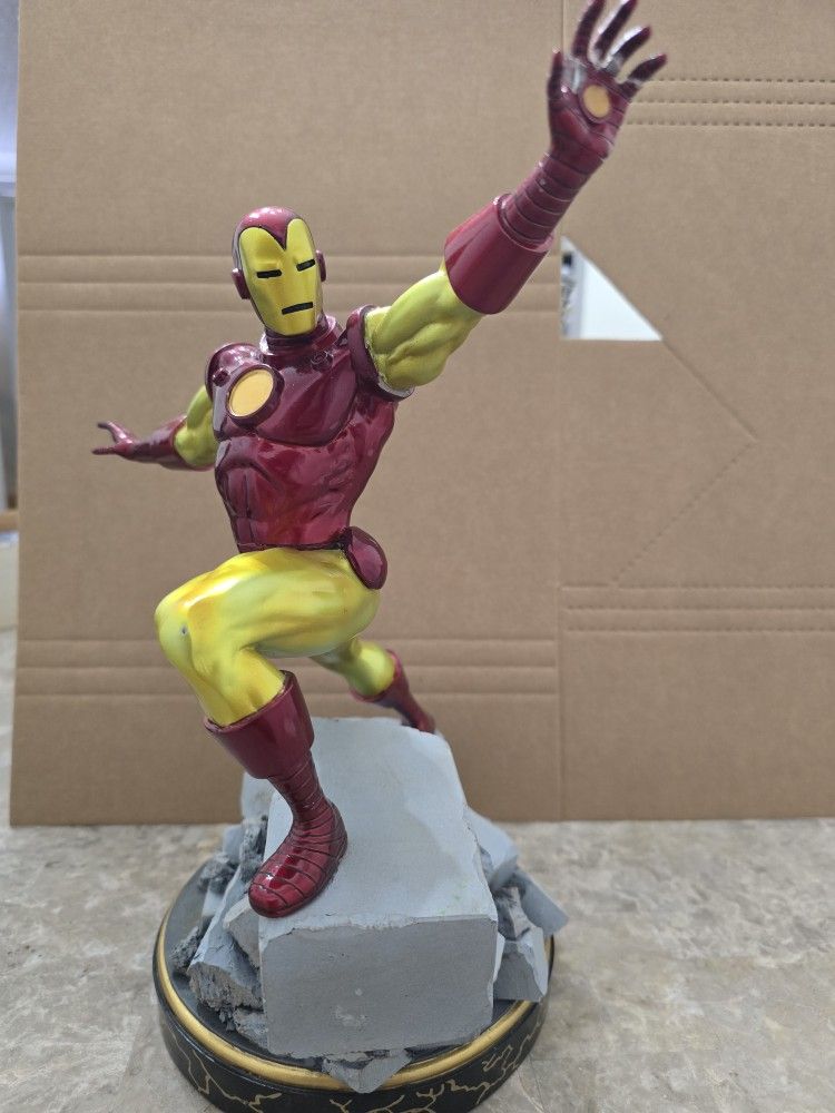 Iron Man Comic Book Character Statue