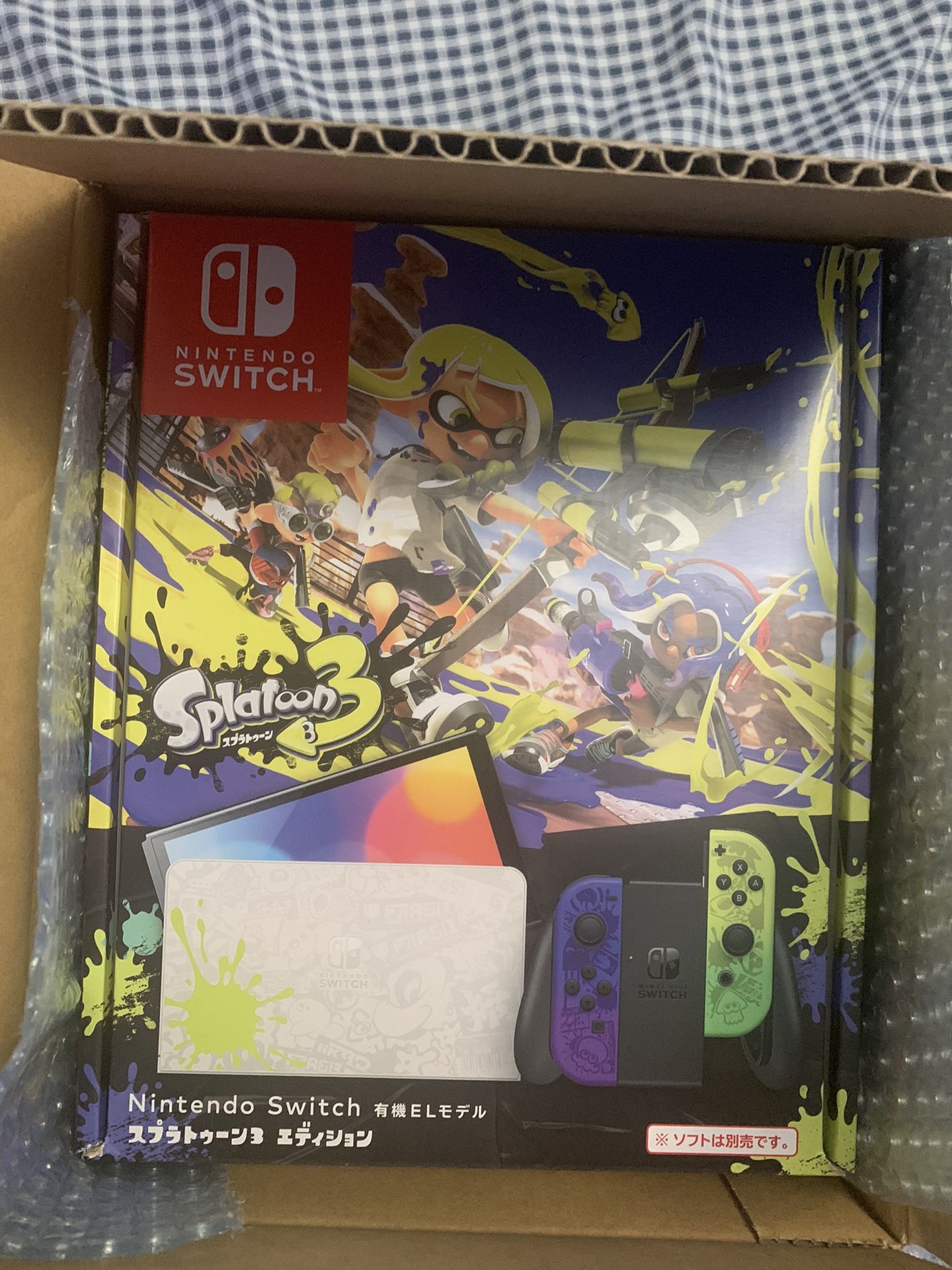 Nintendo Switch OLED Splatoon Edition