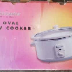 Toastmaster 6QT Oval Slow Cooker