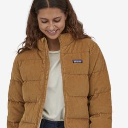 Patagonia Fjord Corduroy Down Jacket Size Medium