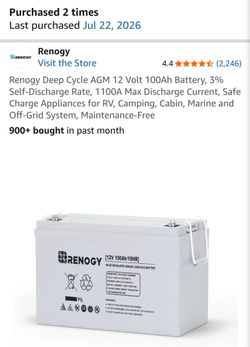 12v 100ah agm battery
