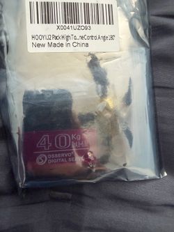 New servo 40kg brand new with servo horns