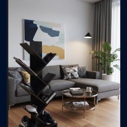 Rich Dark Modern Space Saver Unit