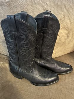 Men’s Black Ariat Heritage Cowboy Boots