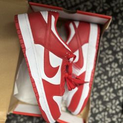 NIKE DUNK LOW UNIVERSITY RED SIZE 10M
