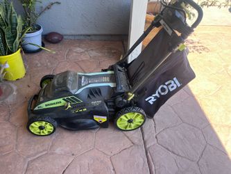 Ryobi battery lawnmower