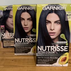 Garnier Nutrisse BL21 Blue Black 3ct