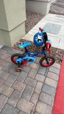 Spidy bike and helmet