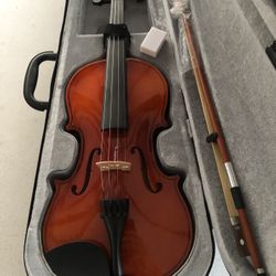 New Violin With Case Bow 