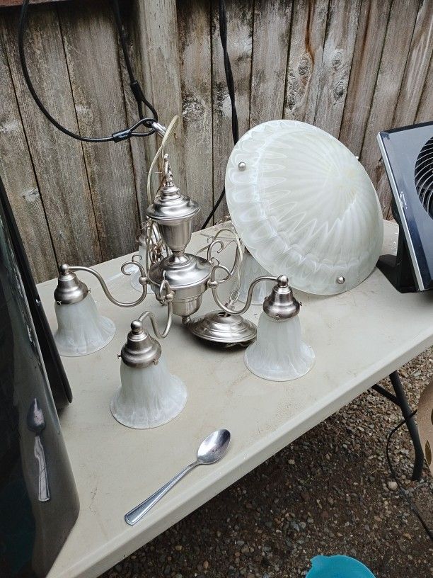Two Hanging Lamps