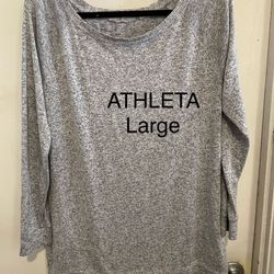 ATHLETA Grey Long Sleeve 