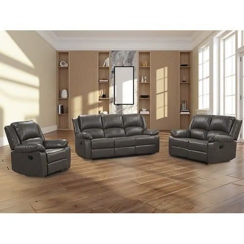 New 3 Piece Recliner Couch, Loveseat And Chair! Includes Free Delivery 🚚! Free Assembly!