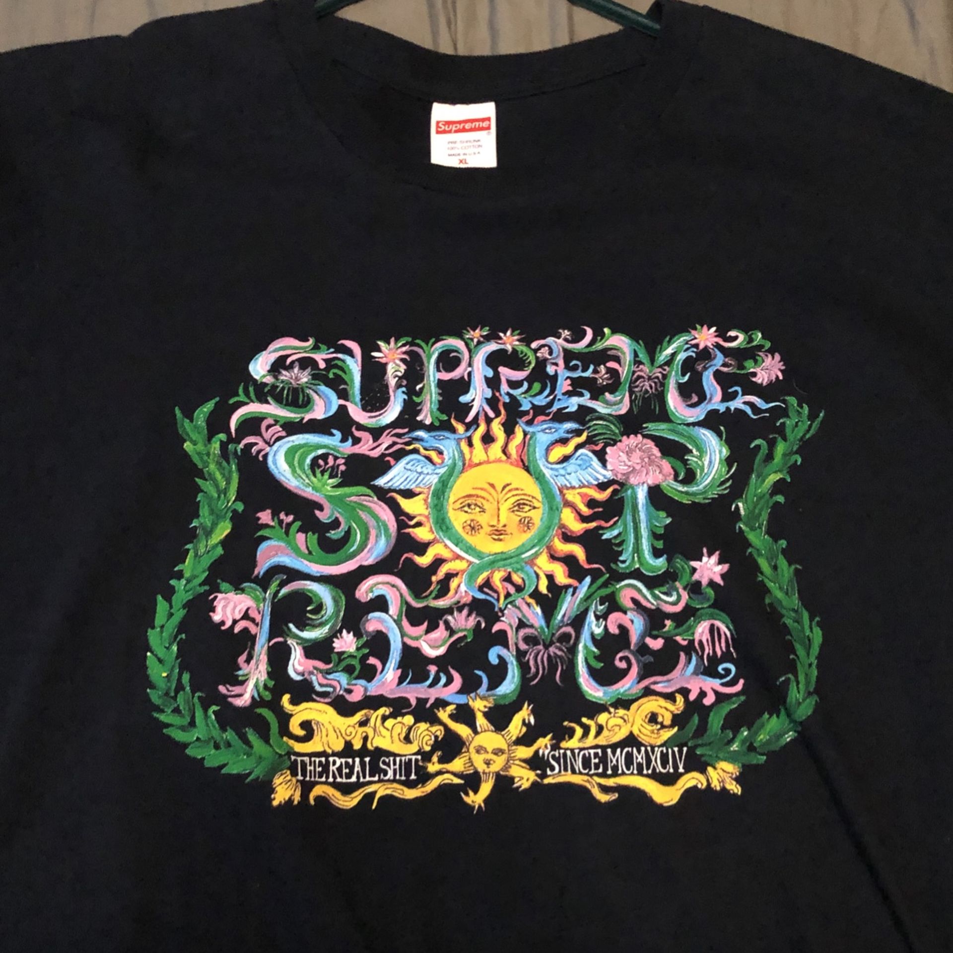 Supreme the real shit since memxciv T-shirt