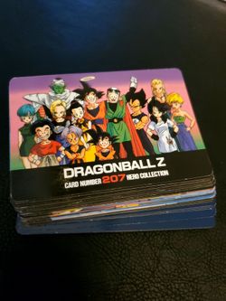 Dragon ball vintage cards