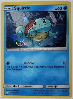 Pokémon Squirtle $40